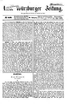 Neue Würzburger Zeitung Donnerstag 30. Mai 1867