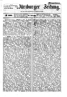 Neue Würzburger Zeitung Dienstag 23. Juli 1867