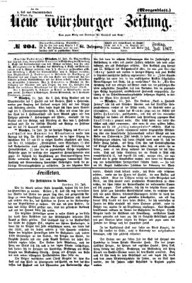 Neue Würzburger Zeitung Freitag 26. Juli 1867