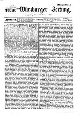 Neue Würzburger Zeitung Montag 5. August 1867