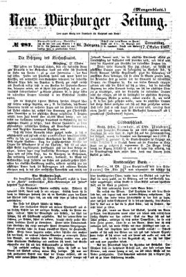 Neue Würzburger Zeitung Donnerstag 17. Oktober 1867