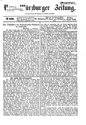 Neue Würzburger Zeitung Freitag 15. November 1867