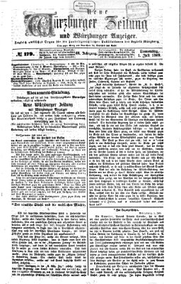Neue Würzburger Zeitung und Würzburger Anzeiger (Neue Würzburger Zeitung) Donnerstag 1. Juli 1869