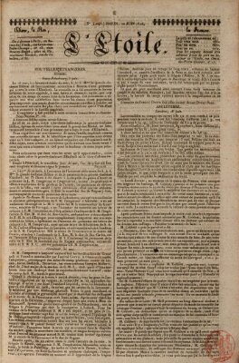 L' étoile Dienstag 20. Juni 1826
