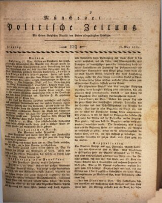 Münchener politische Zeitung (Süddeutsche Presse) Freitag 31. Mai 1811