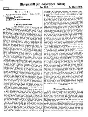 Bayerische Zeitung (Süddeutsche Presse) Freitag 9. Mai 1862