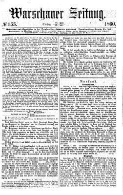 Warschauer Zeitung Dienstag 10. Juli 1860