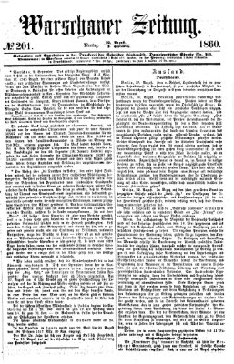 Warschauer Zeitung Montag 3. September 1860