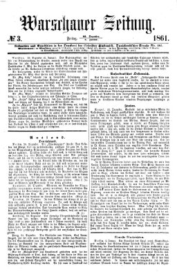 Warschauer Zeitung Freitag 4. Januar 1861