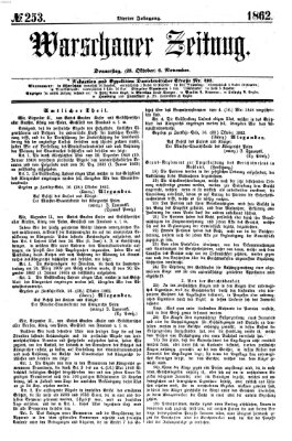 Warschauer Zeitung Donnerstag 6. November 1862