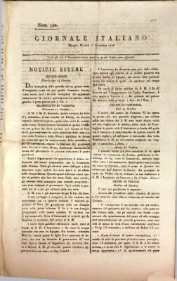 Giornale italiano Dienstag 15. November 1808
