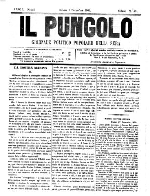 Il pungolo Samstag 1. Dezember 1860