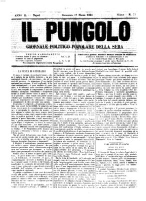 Il pungolo Sonntag 17. März 1861