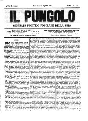 Il pungolo Mittwoch 28. August 1861