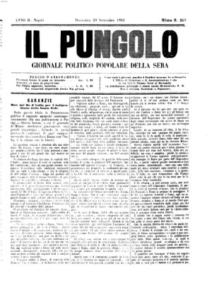 Il pungolo Sonntag 29. September 1861