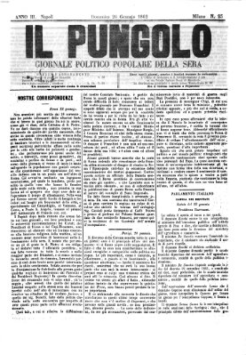 Il pungolo Sonntag 26. Januar 1862