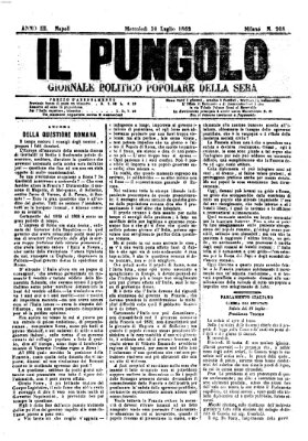 Il pungolo Mittwoch 30. Juli 1862