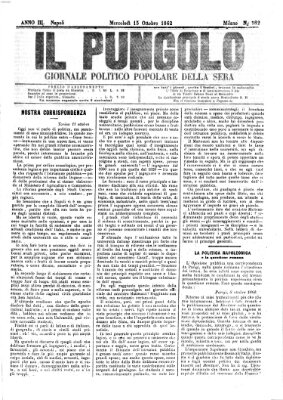 Il pungolo Mittwoch 15. Oktober 1862