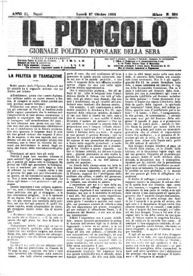 Il pungolo Montag 27. Oktober 1862