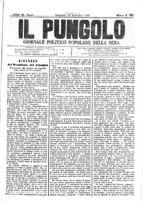 Il pungolo Sonntag 30. November 1862