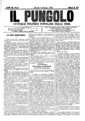 Il pungolo Dienstag 9. Dezember 1862
