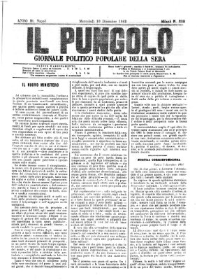 Il pungolo Mittwoch 10. Dezember 1862