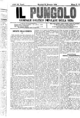 Il pungolo Mittwoch 31. Dezember 1862