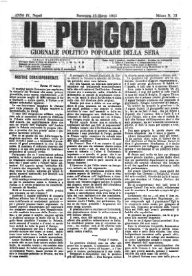 Il pungolo Sonntag 15. März 1863