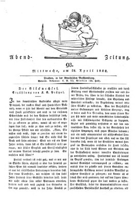 Abend-Zeitung Mittwoch 24. April 1822