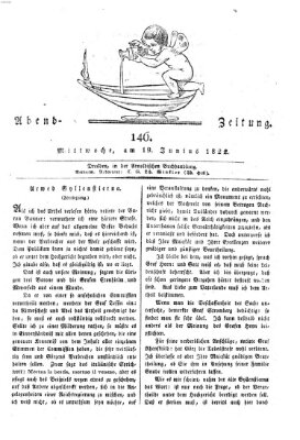 Abend-Zeitung Mittwoch 19. Juni 1822