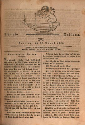 Abend-Zeitung Freitag 23. August 1822