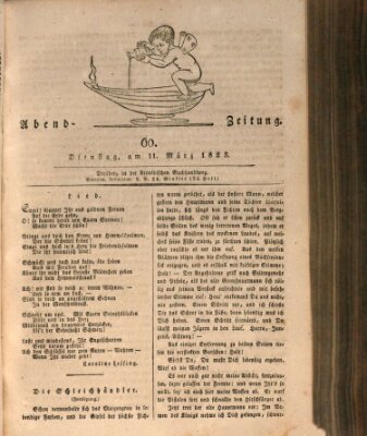 Abend-Zeitung Dienstag 11. März 1823