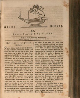 Abend-Zeitung Donnerstag 3. April 1823