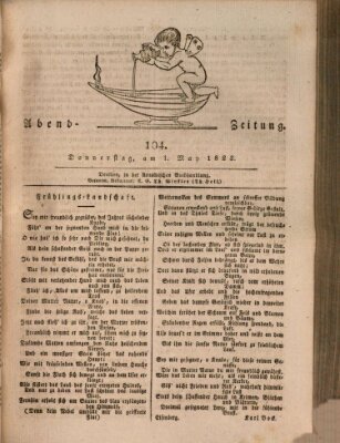Abend-Zeitung Donnerstag 1. Mai 1823