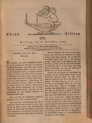 Abend-Zeitung Montag 10. November 1823