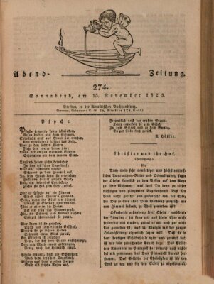 Abend-Zeitung Samstag 15. November 1823