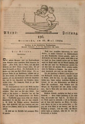 Abend-Zeitung Mittwoch 26. Mai 1824