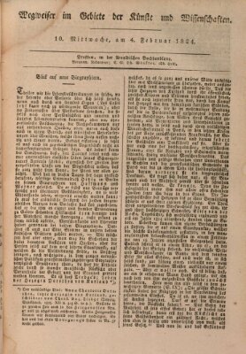 Abend-Zeitung Mittwoch 4. Februar 1824