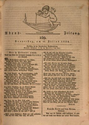 Abend-Zeitung Donnerstag 15. Juli 1824