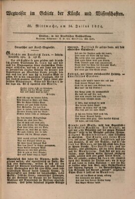 Abend-Zeitung Mittwoch 14. Juli 1824