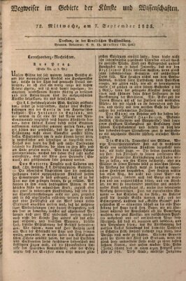 Abend-Zeitung Mittwoch 7. September 1825