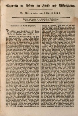 Abend-Zeitung Mittwoch 5. April 1826