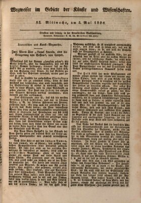 Abend-Zeitung Mittwoch 3. Mai 1826