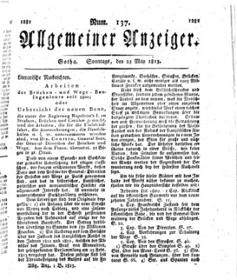 Allgemeiner Anzeiger der Deutschen Sonntag 23. Mai 1813