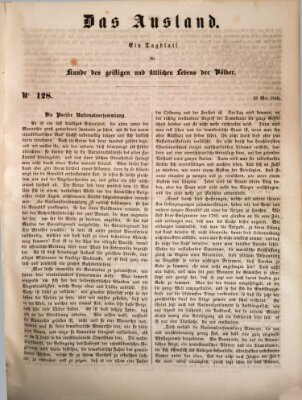 Das Ausland Montag 29. Mai 1848