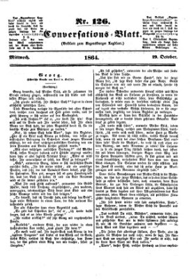 Regensburger Conversations-Blatt (Regensburger Tagblatt) Mittwoch 19. Oktober 1864