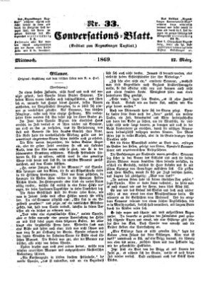 Regensburger Conversations-Blatt (Regensburger Tagblatt) Mittwoch 17. März 1869