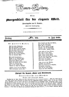 Damen-Zeitung Freitag 9. Juli 1830