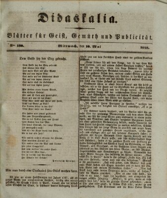Didaskalia Mittwoch 10. Mai 1848