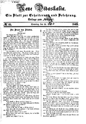 Neue Didaskalia (Pfälzer) Sonntag 31. Mai 1863